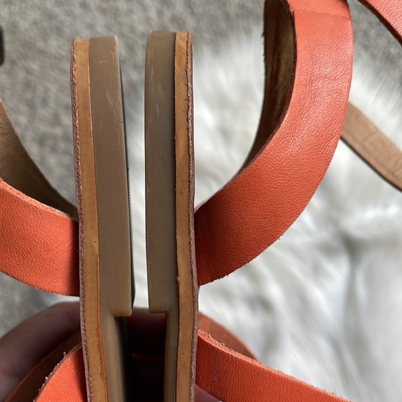 Lucky Brand Leather Strappy Sandals EUC - Picture 11 of 11